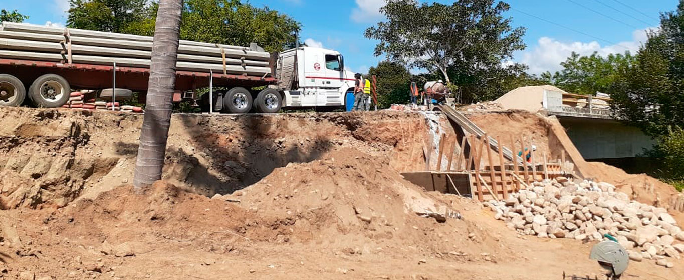 Reconstrucción de camino San José de las flores, Cozoaltepec, Oaxaca