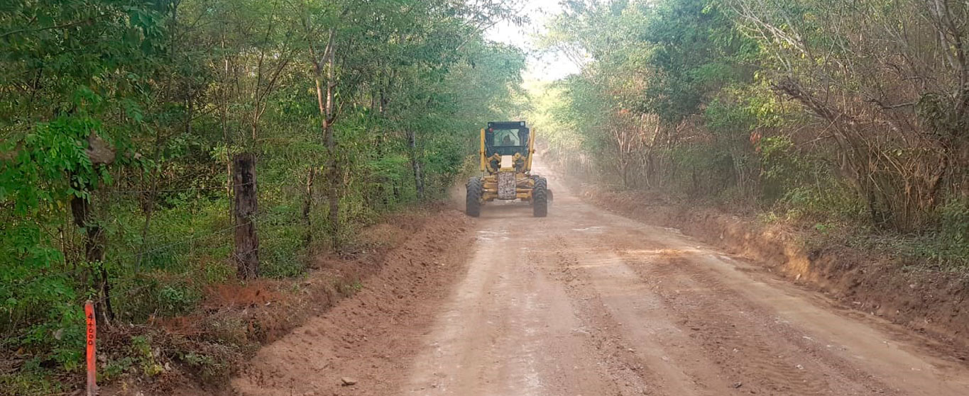 Reconstrucción de camino Piedra Ancha, Oaxaca